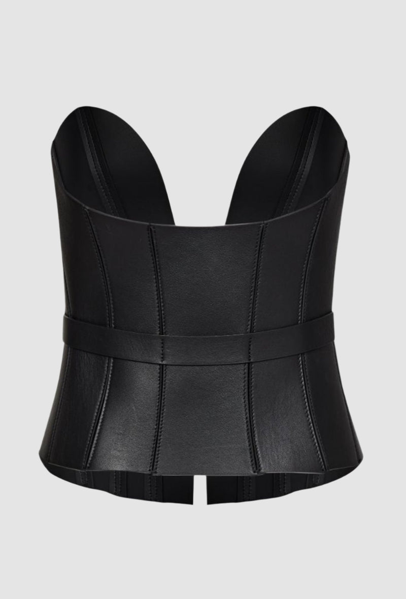 Bustier BIA Leather Corset PRITCH London (back)